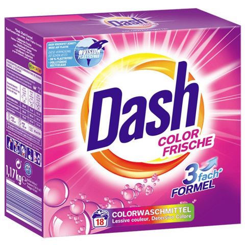Dash Proszek do prania 18 prań 1,17kg Kolor Dash Proszek do prania 18 prań 1,17kg Kolor