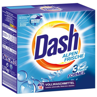 Dash Proszek do prania 18 prań 1,17kg Uniwersalny