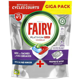 Fairy Kapsułki do zmywarki 71 szt. Platinum