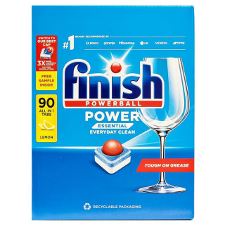 Finish Powerball Tabletki do zmywarki 90szt. cytrynowe