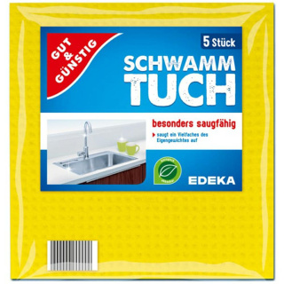G&G Ściereczki Gąbczaste 5szt.