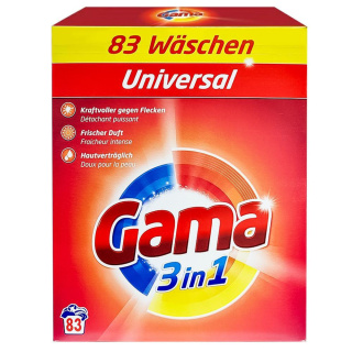 Gama Proszek do prania 83 prania 4,98kg Uniwersalny
