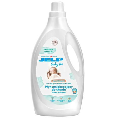 Jelp Baby 0+ Płyn do płukania 2l Delikatna świeżość Jelp Baby 0+ Płyn do płukania 2l Delikatna świeżość