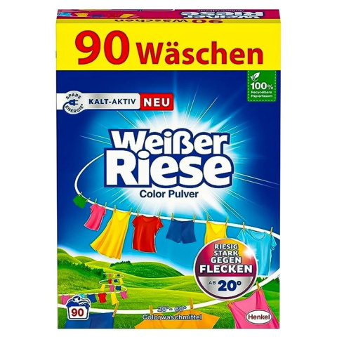 Weißer Riese Proszek do prania 90 prań 4,5kg Kolor Weißer Riese Proszek do prania 90 prań 4,5kg Kolor